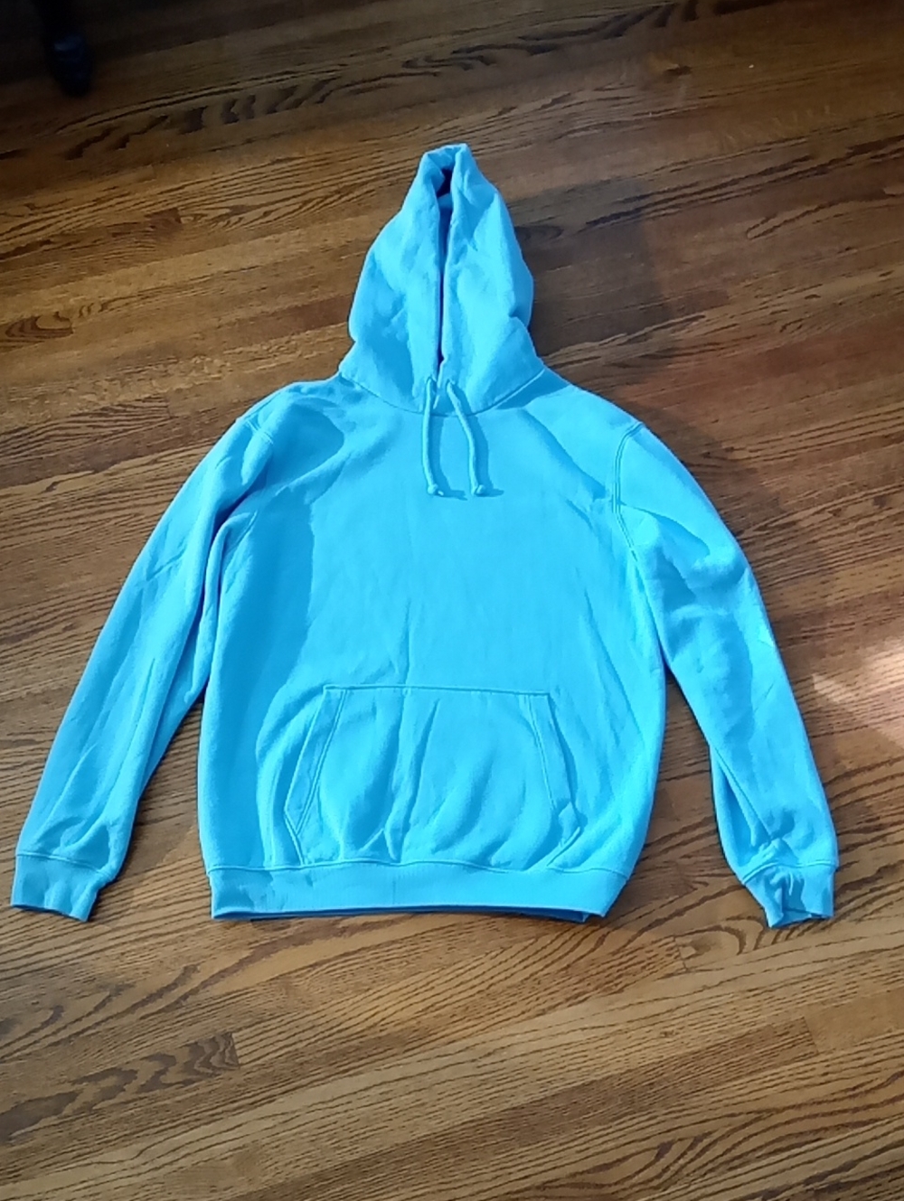 GAP Men's Soft Blue Hoodie Size Small PTP 22"